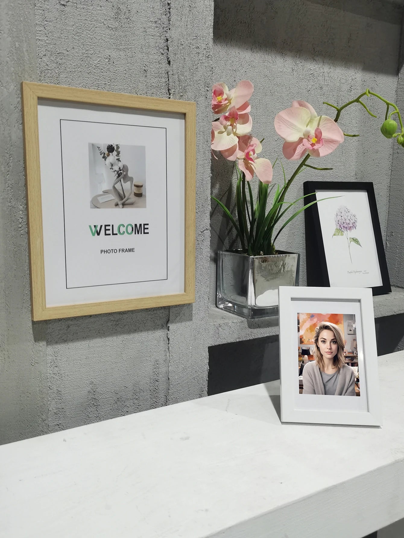 1Pc/3Pcs Wall Gallery Photo Frames15X20 20X25 A4 Pictures Frame for Table Top or Wall Mounting Frames Photo Commemorative Gift