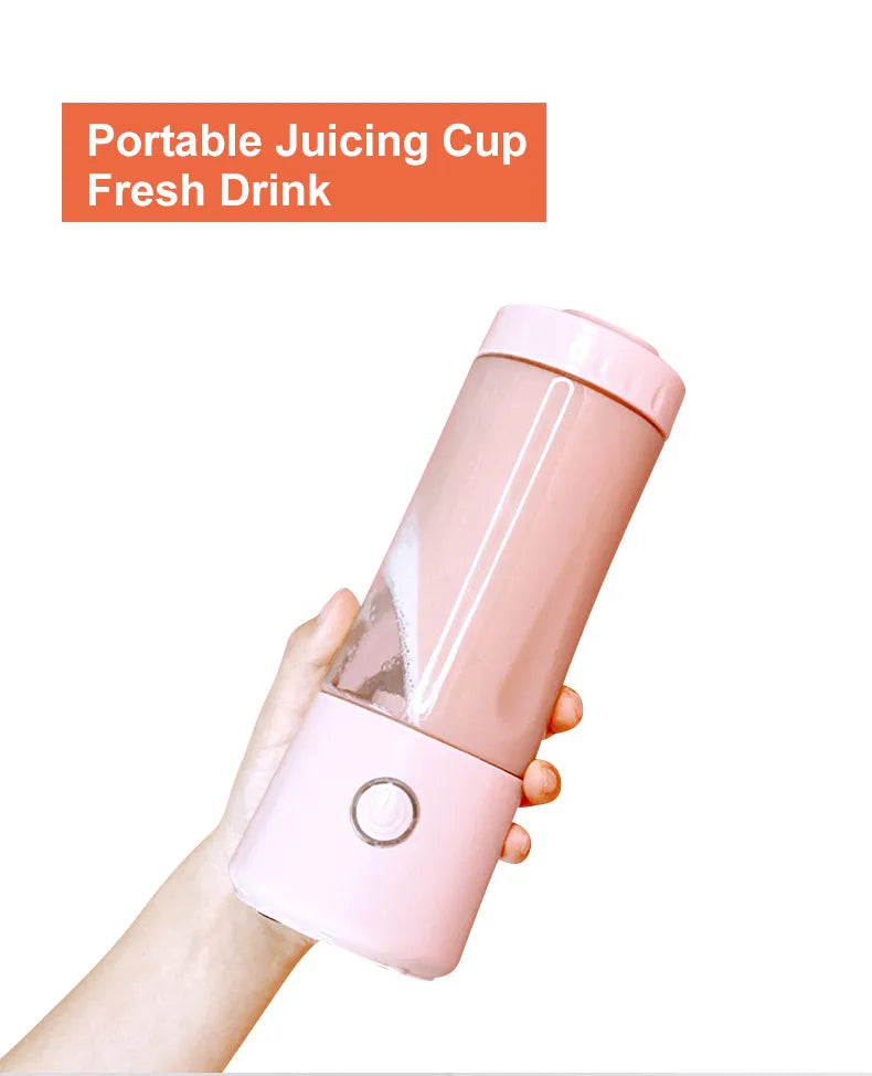 Electric Blender Mitsubishi Suitable Portable Multifunctional Juicer, Small Household Juicer Cup, Mini Electric Juice Maker