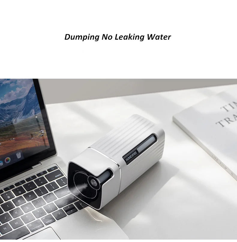 Air Humidifier Ultrasonic Smart Cool Mist Aroma Diffuser HumidifiersWith Color LED Light Mist Maker Fogger For Office Car Home