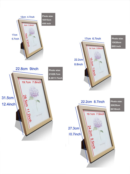 1Pc/3Pcs Wall Gallery Photo Frames15X20 20X25 A4 Pictures Frame for Table Top or Wall Mounting Frames Photo Commemorative Gift
