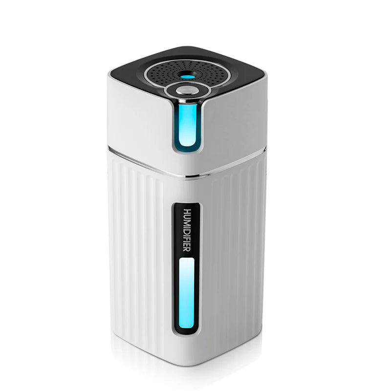 Air Humidifier Ultrasonic Smart Cool Mist Aroma Diffuser HumidifiersWith Color LED Light Mist Maker Fogger For Office Car Home