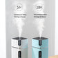 Air Humidifier Ultrasonic Smart Cool Mist Aroma Diffuser HumidifiersWith Color LED Light Mist Maker Fogger For Office Car Home
