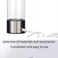 420ml Hydrogen-Rich Water Cup Electric Hydrogen Rich Water Generator Bottle Titanium Quality Filter Portable Antioxidant Lonizer