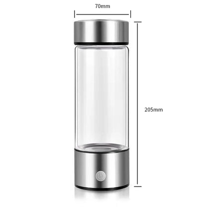 420ml Hydrogen-Rich Water Cup Electric Hydrogen Rich Water Generator Bottle Titanium Quality Filter Portable Antioxidant Lonizer